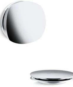 Best deal ⌛ KOHLER PureFlo™ 3-1/8 in. Metal Drain and Overflow Trim Kit in Polished Chrome 🔔