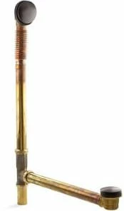 Flash Sale 🧨 KOHLER ClearFlo™ 27-3/8 in. Brass Toe-Tap Drain in Oil Rubbed Bronze 👍