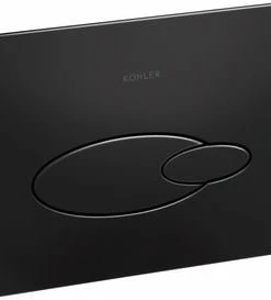 Cheapest 🎁 KOHLER Droplet® Flush Actuator Plate in Black Black™ 🎉