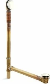 Best Sale 🛒 KOHLER ClearFlo™ 27-3/8 in. Brass Toe-Tap Drain in Vibrant Polished Nickel 🌟