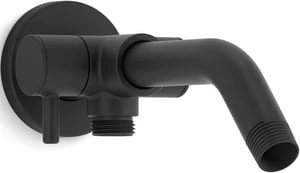 Best reviews of 🔔 KOHLER 1/2 in. NPT Brass Shower Arm in Matte Black 🎁