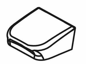 Cheap ✨ KOHLER Hinge Base Cover in Biscuit ⭐