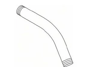 New ⭐ KOHLER 7-1/2 in. Shower Arm in Vibrant® Brushed Nickel ✨