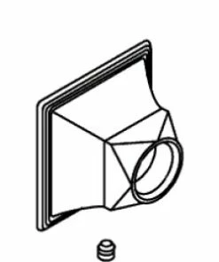 Promo 🛒 KOHLER Flange with Screw in Vibrant Brushed Nickel 🔔