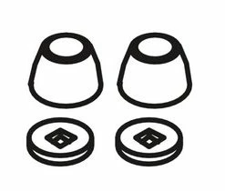 Deals 🛒 KOHLER 3 x 1-1/2 in. Bolt Cap Accessory Pack in Dune 👏