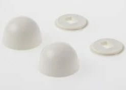 Deals ⭐ KOHLER 3 x 1-1/2 in. Bolt Cap Accessory Pack in Earthen White 💯