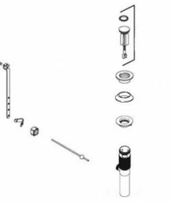 Hot Sale 😀 KOHLER Competitive Drain Assembly in Polished Chrome 🎁