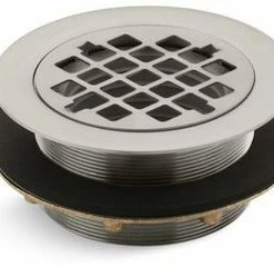 Deals ⌛ KOHLER Devonshire® 2 in. Inside Caulk Bronze/Brass Vibrant® Brushed Nickel Shower Drain ✔️