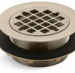 Deals 🌟 KOHLER Devonshire® 2 in. Inside Caulk Bronze/Brass Vibrant® Brushed Bronze Shower Drain 👍