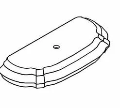 Flash Sale 💯 KOHLER Tank Lid in White 🥰