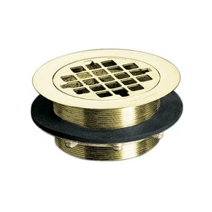 Wholesale 🌟 KOHLER Devonshire® 2 in. Inside Caulk Bronze/Brass Vibrant® Polished Brass Shower Drain 🎉