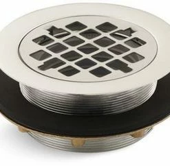 Cheap 🤩 KOHLER Devonshire® 2 in. Inside Caulk Bronze/Brass Vibrant® Polished Nickel Shower Drain 🧨