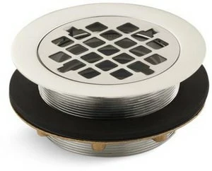 Cheap 🤩 KOHLER Devonshire® 2 in. Inside Caulk Bronze/Brass Vibrant® Polished Nickel Shower Drain 🧨
