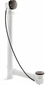 Promo 🎉 KOHLER ClearFlo™ 21 in. Metal Cable Drain in Oil Rubbed Bronze 🛒