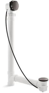 Promo 🎉 KOHLER ClearFlo™ 21 in. Metal Cable Drain in Oil Rubbed Bronze 🛒