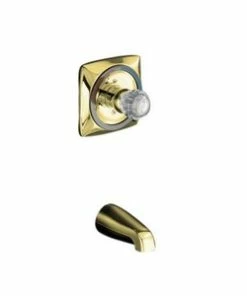 Top 10 🔥 KOHLER Coralais® Wall Mount Non-Diverter Spout in Vibrant Polished Brass 🔔