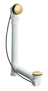 Promo 👏 KOHLER ClearFlo™ 21 in. Metal Cable Drain in Vibrant Brushed Bronze 👏