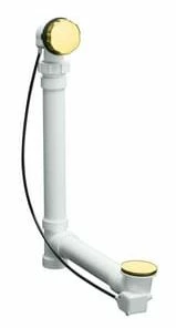 Coupon 👍 KOHLER ClearFlo™ 21 in. Metal Cable Drain in Vibrant Polished Brass 🎁