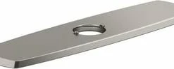 Best Pirce ⌛ KOHLER Graze® 10-7/16 in. Metal Deck Plate in Vibrant® Stainless ⌛