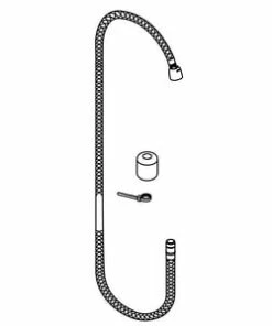 Buy ✔️ KOHLER Bright Chrome Hose for K-99332 Faucet 😍