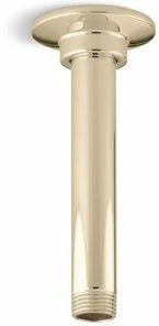 Cheap 😉 KOHLER MasterShower® 6 in. Ceiling Mount Shower Arm and Flange with 1/2 in. Connection in Vibrant French Gold 🎁