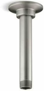 Buy 😍 KOHLER MasterShower® 6 in. Ceiling Mount Shower Arm and Flange with 1/2 in. Connection in Vibrant Brushed Nickel 🌟