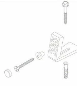 Brand new ⌛ KOHLER Replacement Floor Mount Fixing Pack 🎁