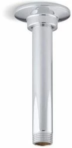 Budget ✨ KOHLER 6 in. Ceiling Mount Shower Arm and Flange with 1/2 in. Connection in Polished Chrome ✨