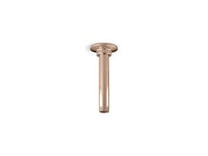 Buy 🔥 KOHLER MasterShower® 6 in. Ceiling Mount Shower Arm and Flange with 1/2 in. Connection in Vibrant Rose Gold ⌛