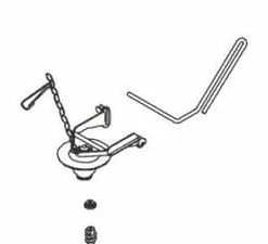 Discount 🎉 KOHLER Flapper for K-3946-0 in Red ✨