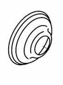 Outlet ⭐ KOHLER Flange Shower Arm in Vibrant Brushed Nickel 😍