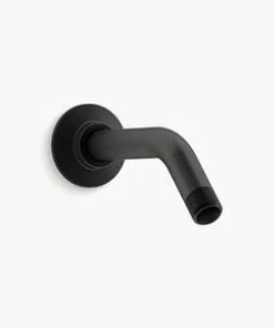 Buy ✨ KOHLER MasterShower® 7-1/2 in. Wall Mount Shower Arm and Flange in Matte Black 🥰