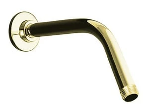 Wholesale 😉 KOHLER MasterShower® 7-1/2 in. Wall Mount Shower Arm and Flange in Vibrant Polished Brass 👍