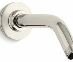 Outlet ✔️ KOHLER MasterShower® 7-1/2 in. Wall Mount Shower Arm and Flange in Vibrant Polished Nickel ❤️