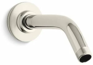 Outlet ✔️ KOHLER MasterShower® 7-1/2 in. Wall Mount Shower Arm and Flange in Vibrant Polished Nickel ❤️