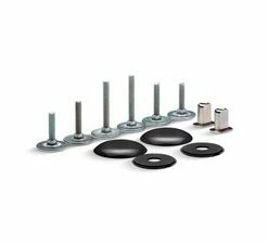 Cheapest ❤️ KOHLER Clean Caps® Low Profile Toilet Bolt Cap in Black Black™ ⭐