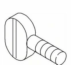 Hot Sale 🌟 KOHLER Rough Chrome Thumb Screw 🔔