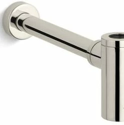 Budget 🔥 KOHLER 1-1/4 in. Brass Sink Trap in Vibrant® Polished Nickel ✔️