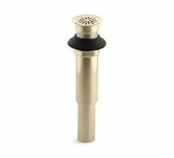 Coupon 🔔 KOHLER Decorative 3-13/16 in. Bathroom Sink Drain in Vibrant French Gold 💯