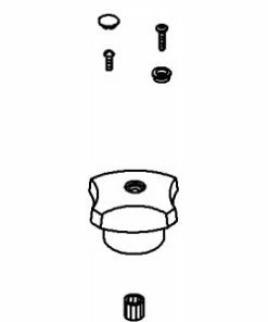 Outlet 🌟 KOHLER Knob Handle Kit in Polished Chrome 🔔