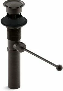 Promo 🥰 KOHLER Premier Pop-Up Lavatory Drain (Less Overflow) in Oil Rubbed Bronze ⭐