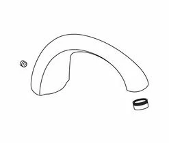 Flash Sale ❤️ KOHLER Spout Assembly in Brushed Nickel 🛒