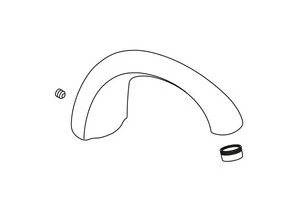 Flash Sale ❤️ KOHLER Spout Assembly in Brushed Nickel 🛒