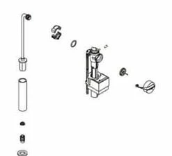 Best deal ❤️ KOHLER Fill Valve for K-3360 and K-14224 Toilet 🧨