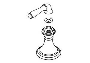 Flash Sale ⭐ KOHLER Handle Kit in Polished Chrome ⌛