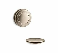 Buy ❤️ KOHLER PureFlo™ 3-1/8 in. Metal Drain Trim Kit in Vibrant Brushed Nickel 😍