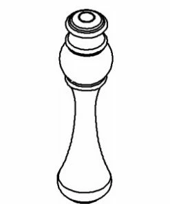 Outlet ⭐ KOHLER Handle in Brushed Chrome 🔔