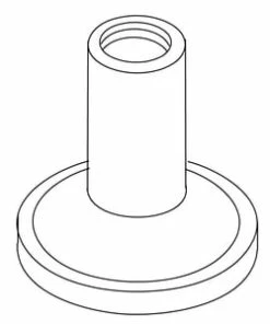 Flash Sale 😍 KOHLER Handle Base in Brushed Chrome 🧨