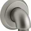 Discount 🥰 KOHLER Forte® 1/2 x 1-15/16 in. NPT Brass Supply Elbow in Vibrant® Brushed Nickel ⌛