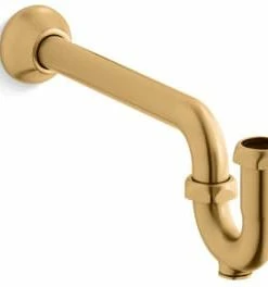 Wholesale 😀 KOHLER 1-1/4 in. Brass P-Trap in Vibrant Brushed Moderne Brass ✨